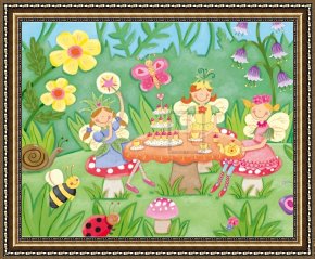 The Fairy Feller's Masterstroke Framed Prints - Fairy Fun by Sophie Harding