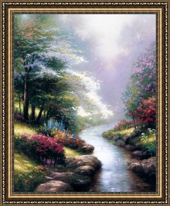 Beacon of Hope Framed Paintings - Petals of Hope by Thomas Kinkade
