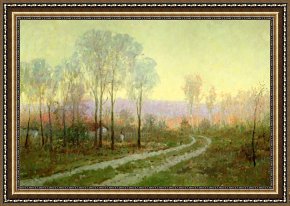Song of The North Framed Prints - September Song by Thomas Kinkade