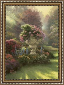 Beacon of Hope Framed Paintings - The Garden of Hope by Thomas Kinkade