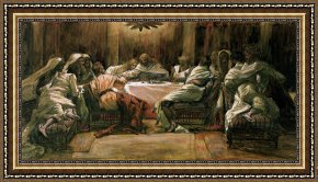The Last Supper Framed Prints - The Last Supper by Tissot