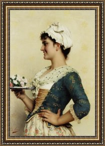 The Love Letter Framed Prints - The Love Letter by Tito Conti