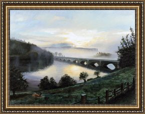 Misty Framed Prints - Early Morning Mist by Trevor Neal