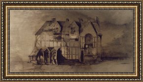 The Fairies a Scene Drawn From William Shakespeare Framed Paintings - The House Of William Shakespeare by Victor Hugo