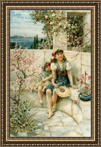 Evocation of Butterflies Framed Paintings - Butterflies by William Stephen Coleman