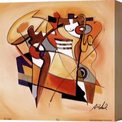 Hot Quartet Canvas Prints - Hot And Sassy Ii by alfred gockel