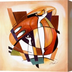 Hot Quartet Canvas Prints - Hot And Sassy Iv by alfred gockel