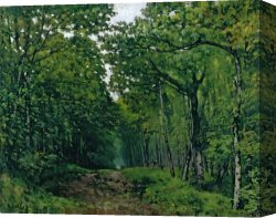Alfred Dedreux Or De Dreux Canvas Paintings - The Avenue of Chestnut Trees by Alfred Sisley