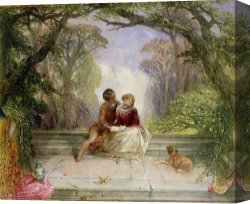 Summer Canvas Prints - Early Summer by Alfred Woolmer