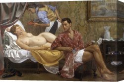 Hotel Canvas Prints - Venetian Hotel Room by Andrew Sterrett Conklin