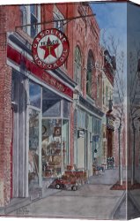 Beacon of Hope Canvas Prints - Antique Shop Beacon New York by Anthony Butera