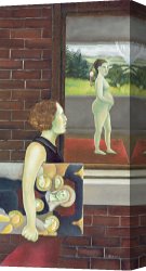 Song of The North Canvas Prints - Study for The Songs of Travel Number Nine I have Trod the Upward and the Downward Slope Two by Caroline Jennings