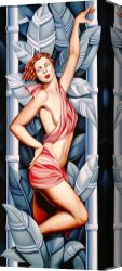 Catherine Abel Canvas Paintings - In the Forest by Catherine Abel