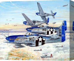 Wing of a Blue Roller Canvas Prints - Blue Nosed Bastards of Bodney by Charles Taylor