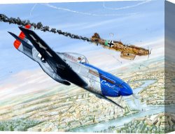 Charles Canvas Paintings - Christmas Carol by Charles Taylor