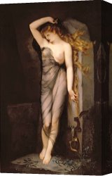 Charles Canvas Paintings - Velleda by Charles Voillemot