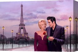 Jazz Festival in Paris Canvas Prints - Paris Sunset by chris consani