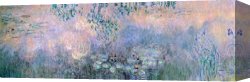 Cubist Lilies Canvas Prints - Water Lilies by Claude Monet