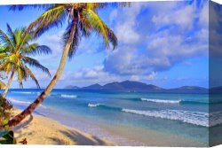 A Day in Paradise Canvas Prints - Caribbean Paradise by Collection 14
