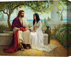 White Canvas Prints - White As Snow by Collection 2