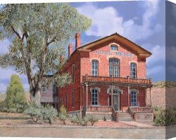 Hotel Canvas Prints - Bannock-Montana-hotel Meade by Collection 7