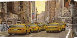 Collection 7 Canvas Prints - taxi a New York by Collection 7