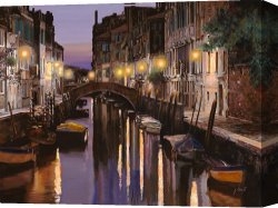 Collection 7 Canvas Prints - Venezia al crepuscolo by Collection 7