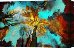 The Evening Canvas Prints - Evening celebration by Collection 8