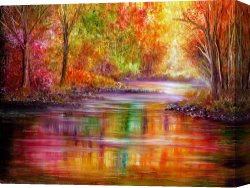 Reflection Canvas Prints - Reflection by Collection 9