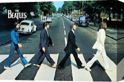 Beatles Canvas Prints - The Beatles Abbey Road by Collection