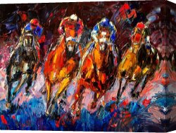 Adrenaline Canvas Prints - Adrenaline by Debra Hurd