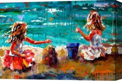 Wing of a Blue Roller Canvas Prints - Her Blue Bucket by Debra Hurd