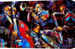 Hot Quartet Canvas Prints - Quartet by Debra Hurd