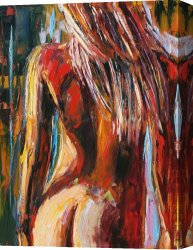 Impressionism Canvas Prints - Quiet Breeze by Debra Hurd