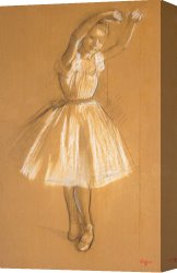 Edgar Degas Canvas Prints - Little Dancer by Edgar Degas