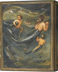Family Canvas Prints - The Mermaid Family by Edward Burne Jones