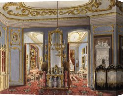 Apartments of Queen Elizabeth of Prussia, Charlottenburg Palace, Berlin Canvas Prints - Apartments of Queen Elizabeth of Prussia, Charlottenburg Palace, Berlin by Elizabeth Pochhammer