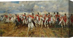 Apartments of Queen Elizabeth of Prussia, Charlottenburg Palace, Berlin Canvas Prints - Scotland Forever by Elizabeth Southerden Thompson