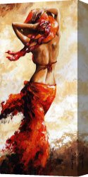 Hot Quartet Canvas Prints - Hot breeze by Emerico Toth