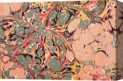 The End of Dinner Canvas Prints - Decorative End Paper by English School