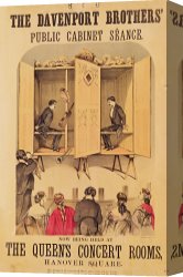 School Canvas Paintings - The Davenport Brothers by English School