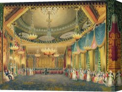 Room Canvas Paintings - The Music Room by English School