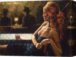 La Rive Gauche Canvas Prints - Cynzia at Las Brujas by Fabian Perez
