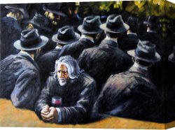 Untitled C.1951 Canvas Prints - Untitled II by Fabian Perez