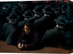 Untitled C.1951 Canvas Prints - Untitled II Young by Fabian Perez