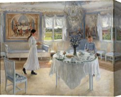 Boston Celebration Canvas Prints - A Day of Celebration by Fanny Brate