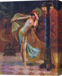 Bussiere Canvas Prints - Dance of The Veils by Gaston Bussiere