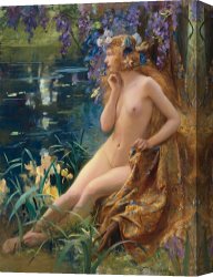 Bussiere Canvas Prints - Juventa by Gaston Bussiere
