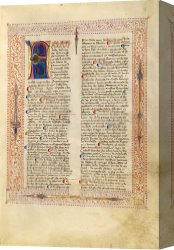 Agnus Dei Canvas Prints - Fiore Dei Liberi by Getty Ms. Ludwig XV 13 01r