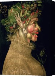 Summer Canvas Prints - Summer by Giuseppe Arcimboldo